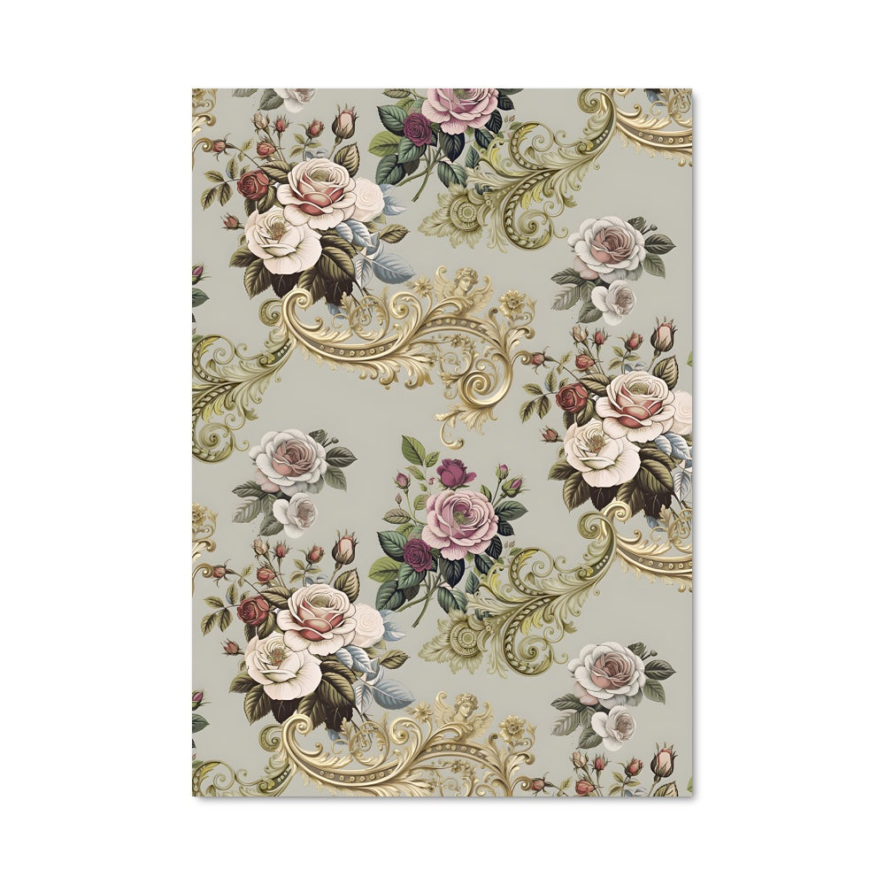 Poster Jardin Rococo