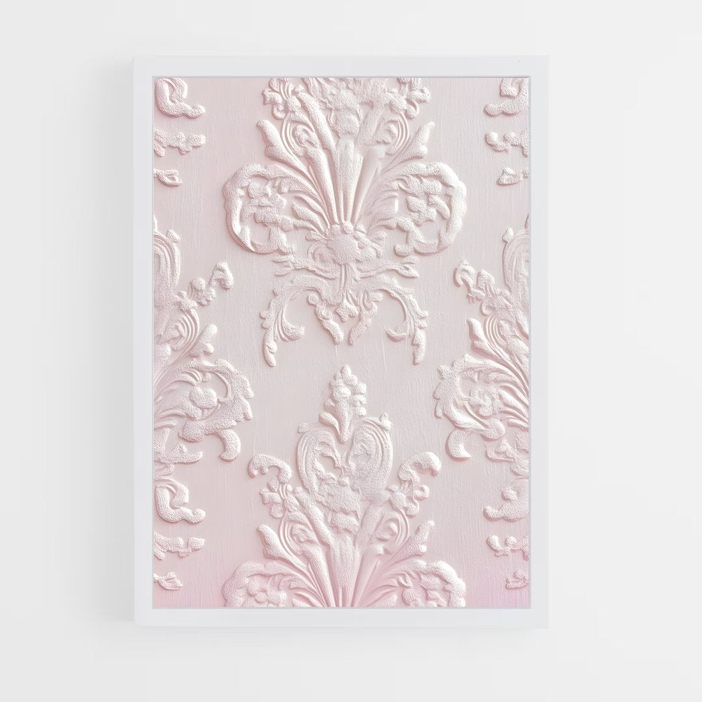 ap-rococo patterns-2 cadre Blanc