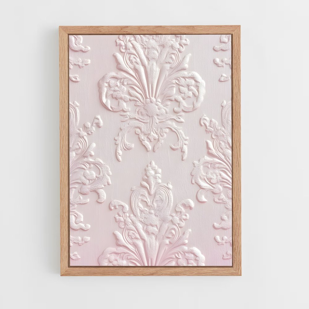 ap-rococo patterns-2 cadre Bois clair