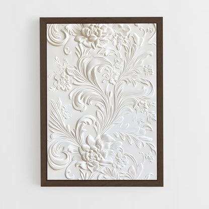 ap-rococo patterns-4 cadre Bois foncé