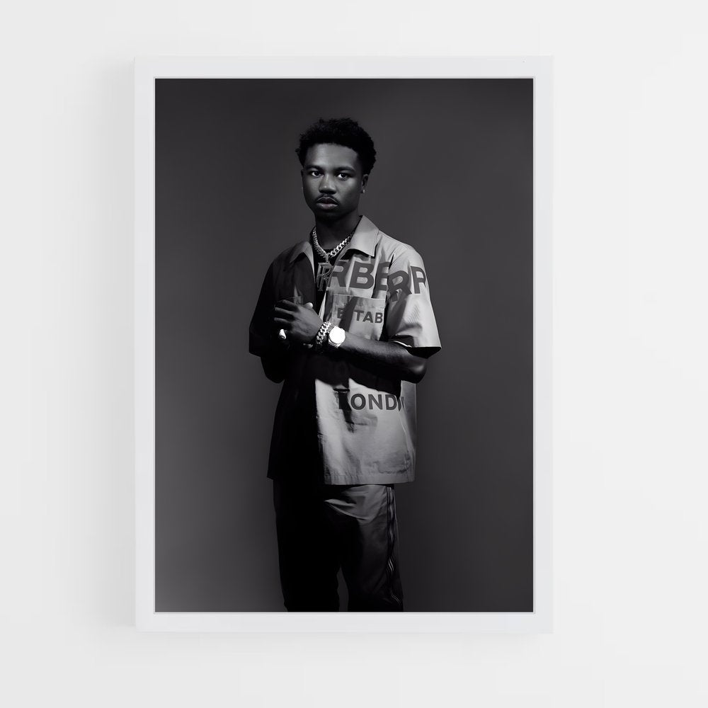ap-roddy ricch-9 cadre Blanc