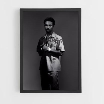ap-roddy ricch-9 cadre Noir