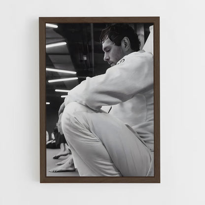 ap-roger gracie-2 cadre Bois foncé