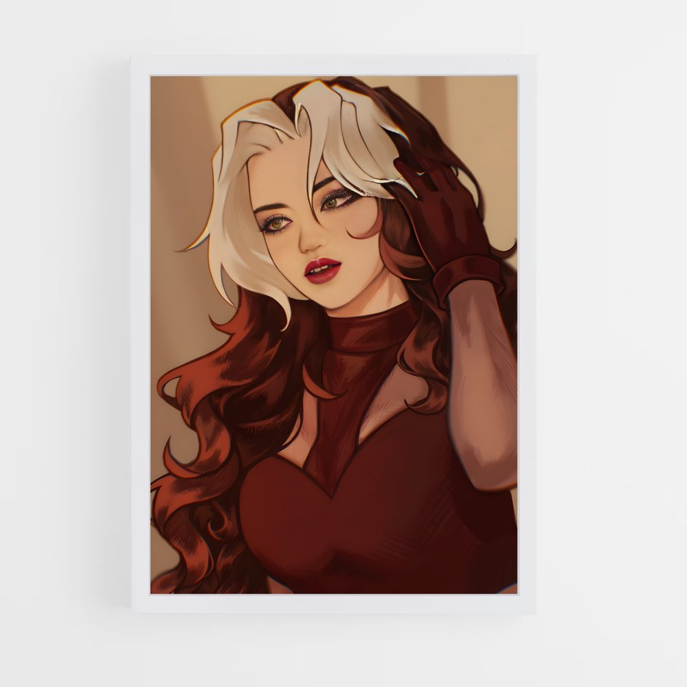 ap-rogue x-men-3 cadre Blanc