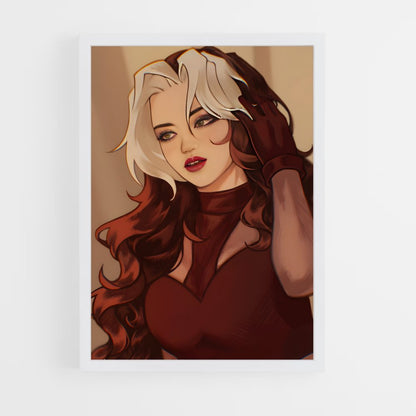 ap-rogue x-men-3 cadre Blanc