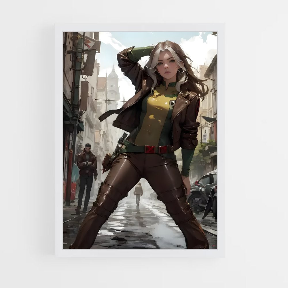 ap-rogue x-men-5 cadre Blanc