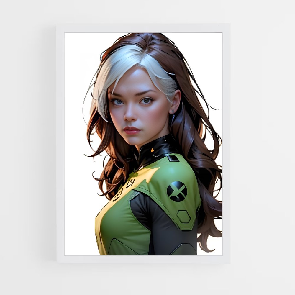 ap-rogue x-men-6 cadre Blanc