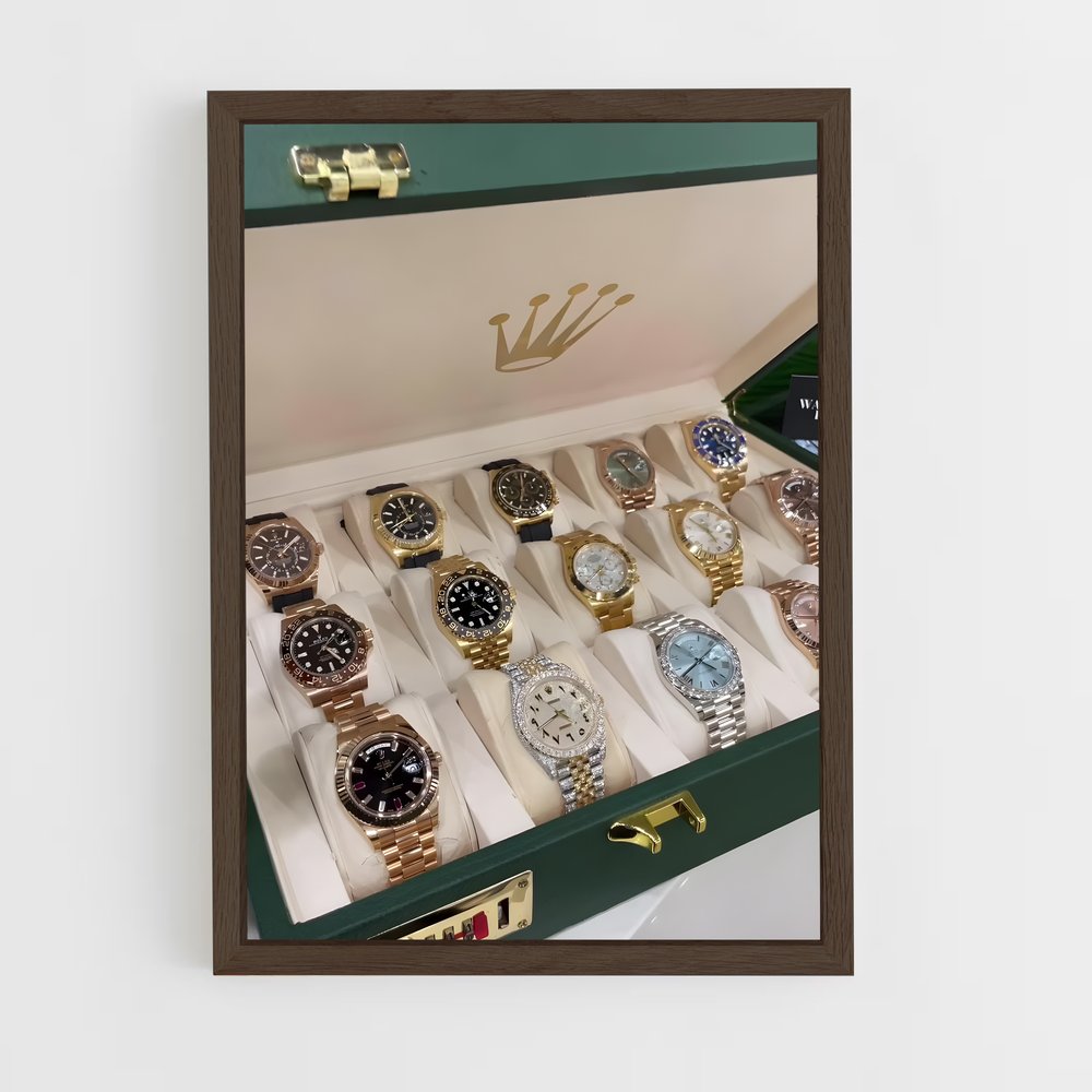 ap-rolex-5 cadre Bois foncé