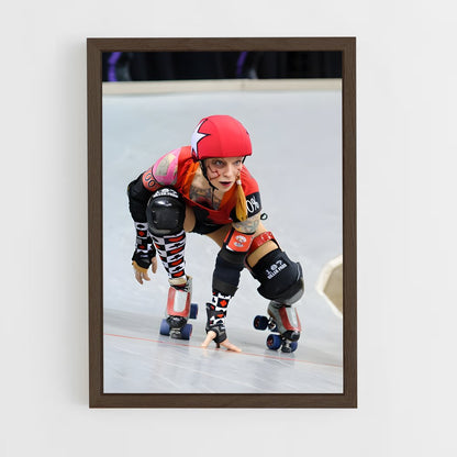 ap-roller derby-1 cadre Bois foncé