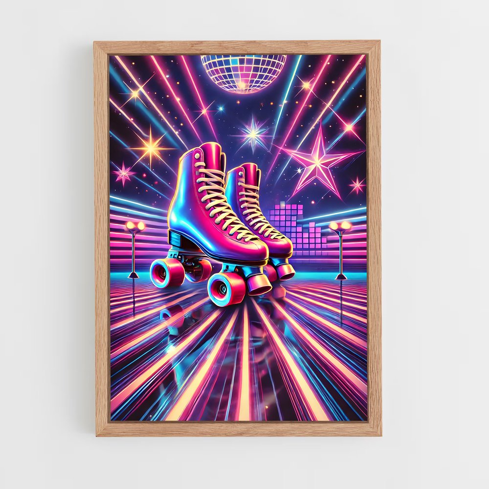 ap-roller disco championships-3 cadre Bois clair