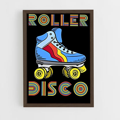 ap-roller disco championships-5 cadre Bois foncé