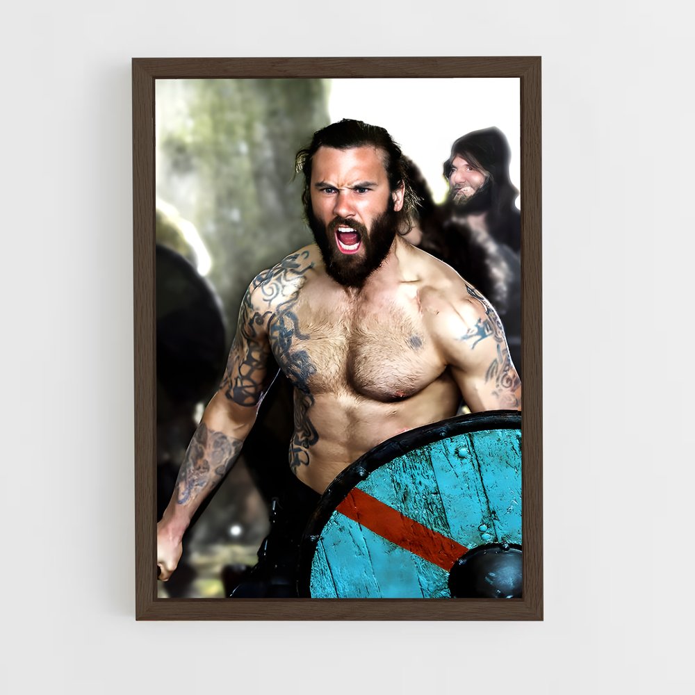 ap-rollo lothbrok-2 cadre Bois foncé