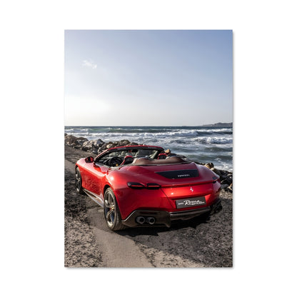 Poster Ferrari Spyder