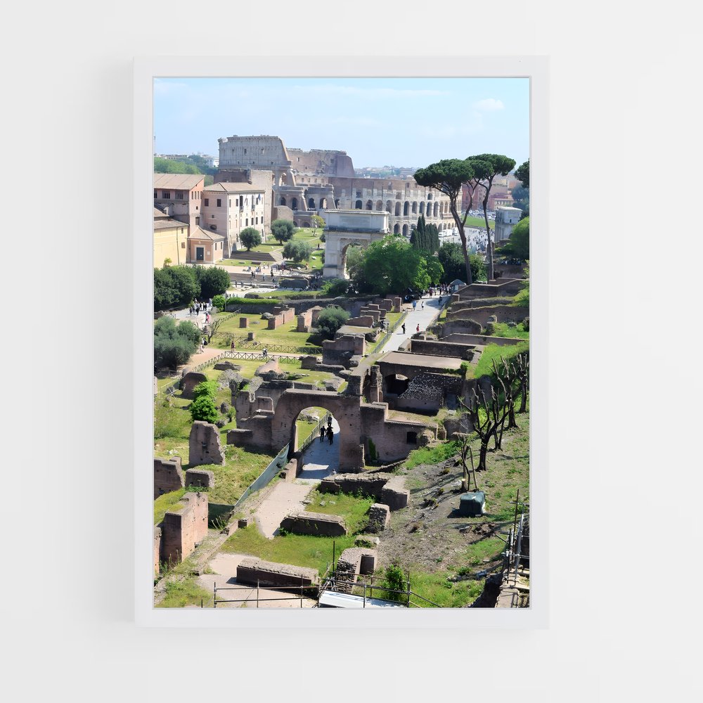 ap-roman forum-2 cadre Blanc