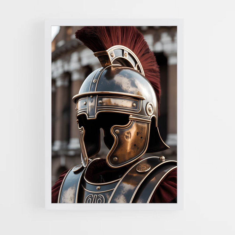 ap-roman helmet-1 cadre Blanc