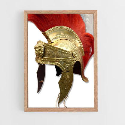 ap-roman helmet-3 cadre Bois clair
