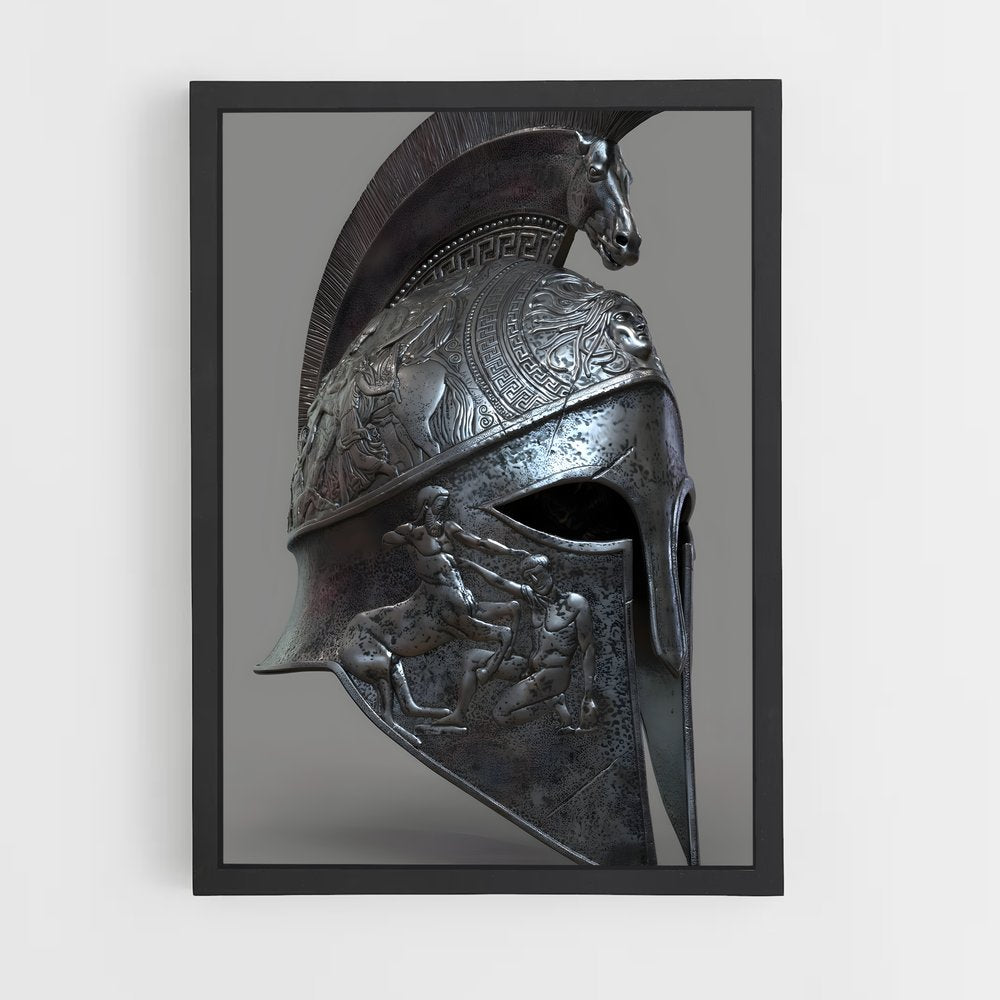 ap-roman helmet-6 cadre Noir