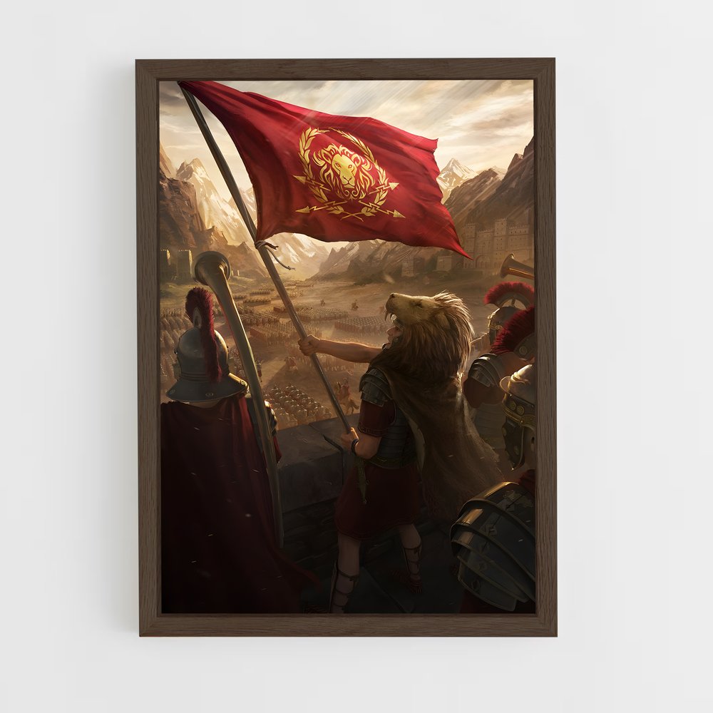 ap-roman legion-6 cadre Bois foncé