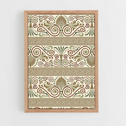 ap-roman patterns-6 cadre Bois clair