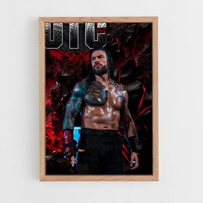 ap-roman reigns-11 cadre Bois clair