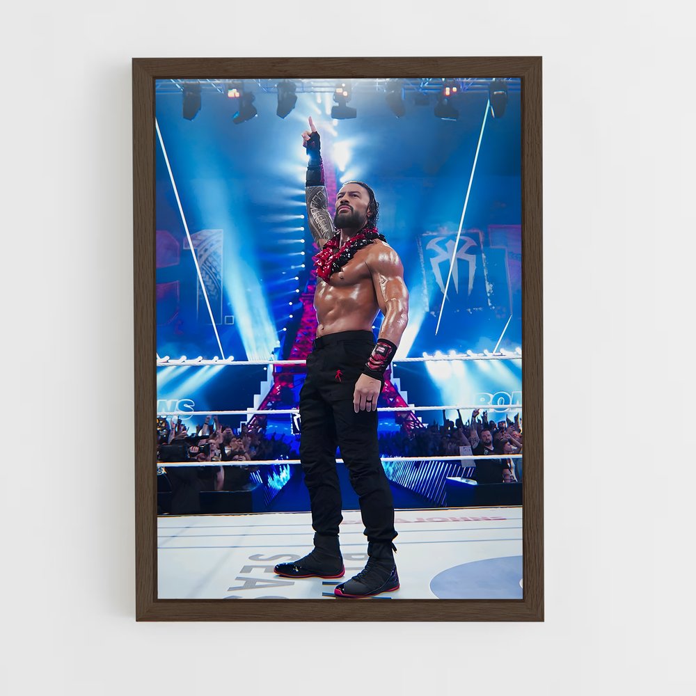 ap-roman reigns-2 cadre Bois foncé
