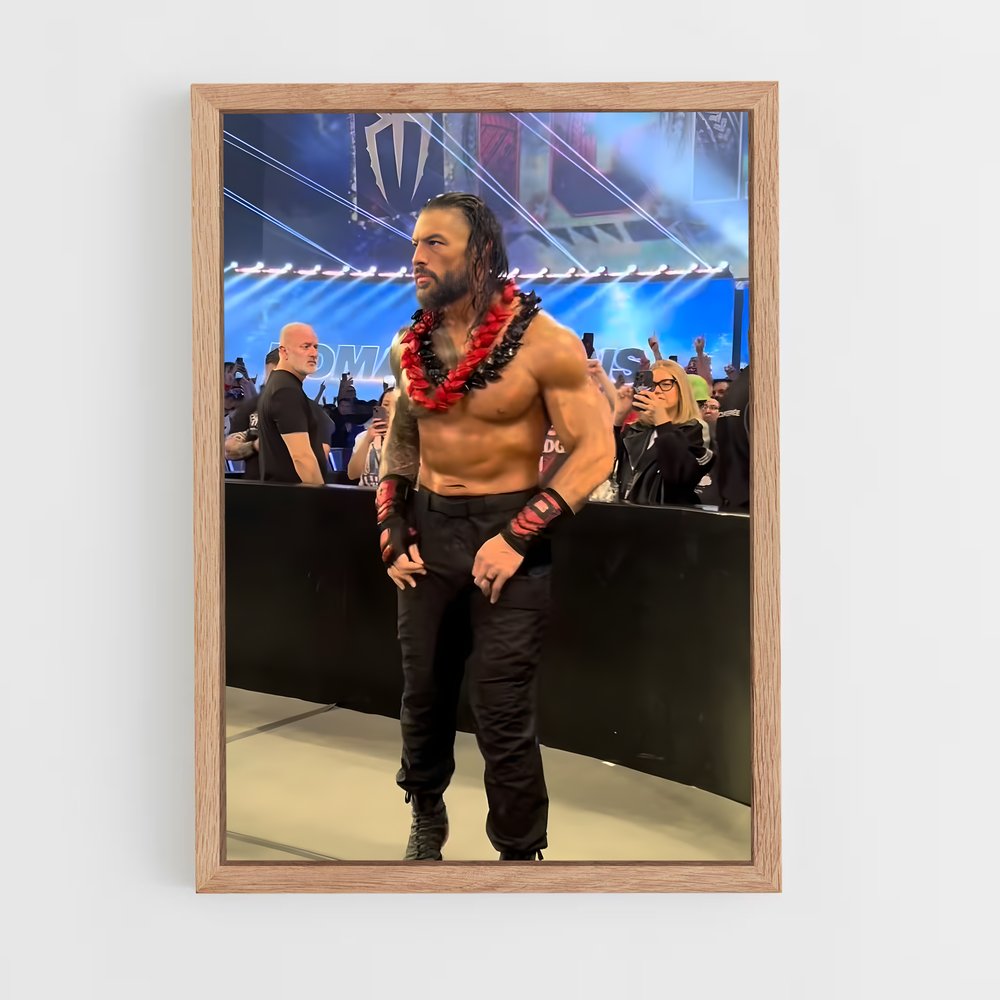 ap-roman reigns-3 cadre Bois clair