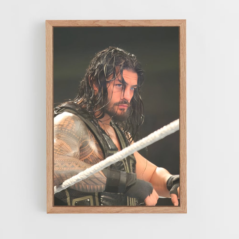 ap-roman reigns-4 cadre Bois clair