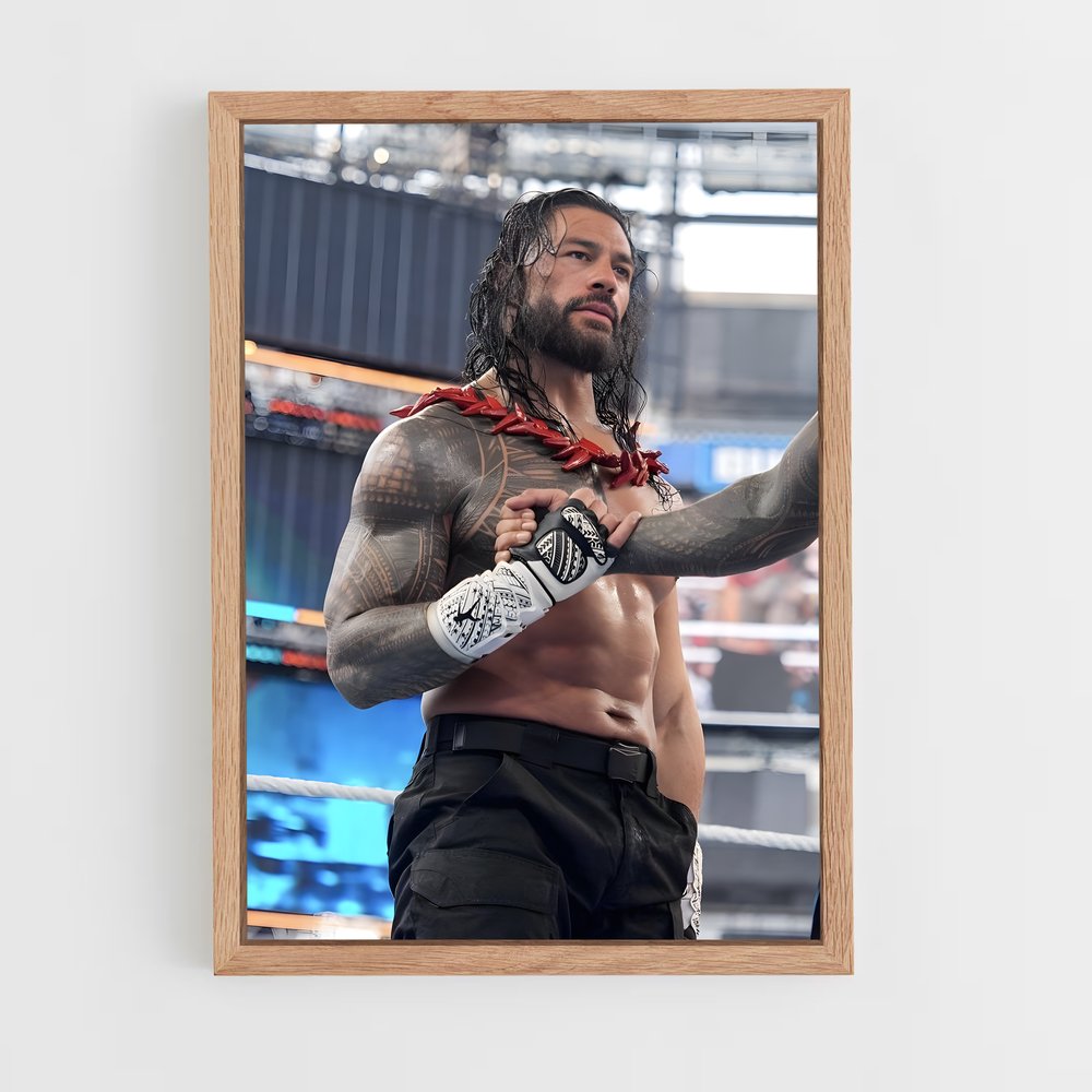 ap-roman reigns-5 cadre Bois clair