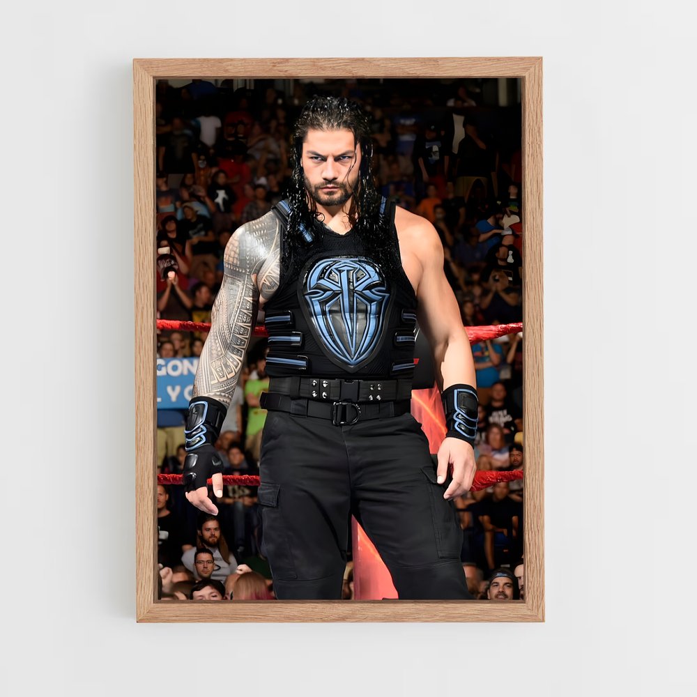ap-roman reigns-7 cadre Bois clair