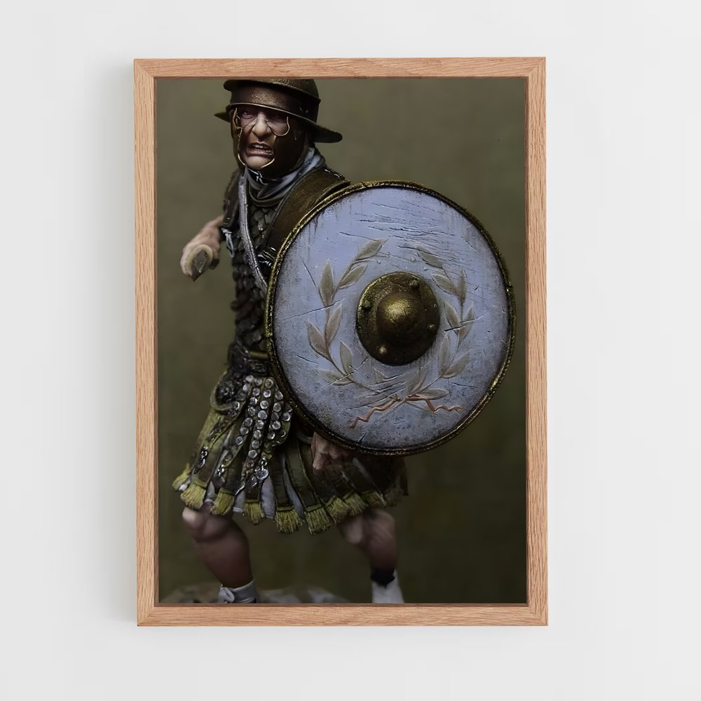 ap-roman shield-1 cadre Bois clair