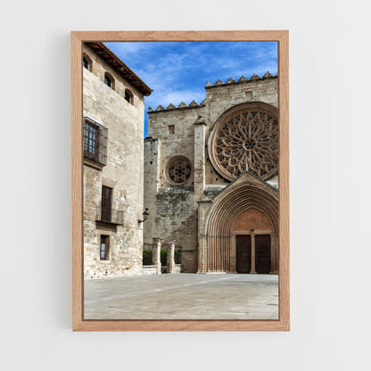 ap-romanesque architecture-1 cadre Bois clair