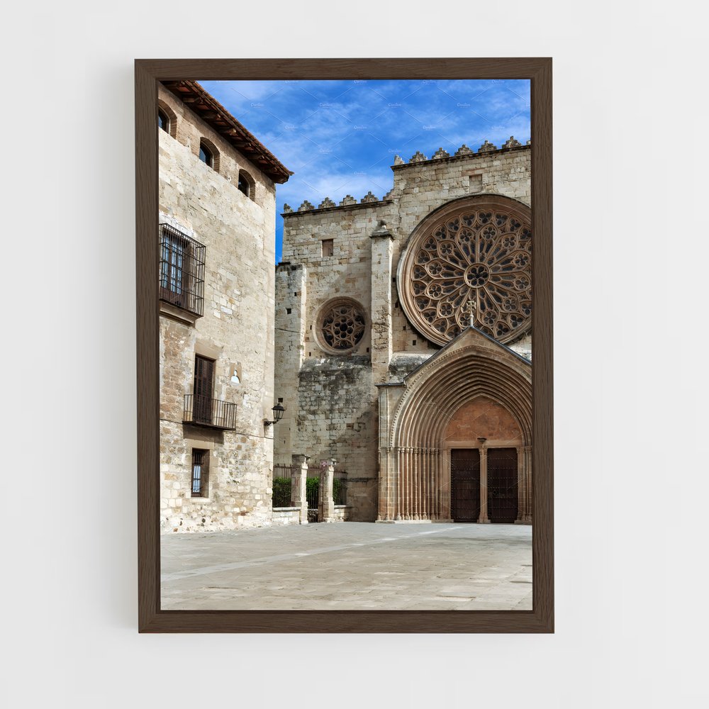 ap-romanesque architecture-1 cadre Bois foncé