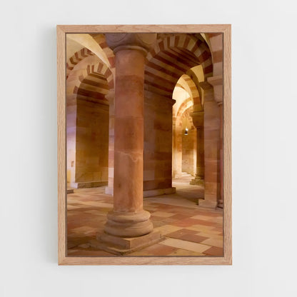 ap-romanesque architecture-10 cadre Bois clair