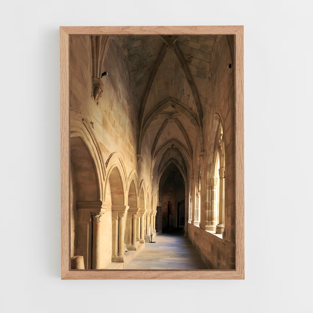 ap-romanesque architecture-4 cadre Bois clair