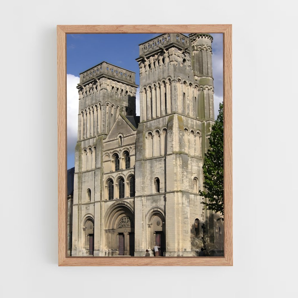 ap-romanesque architecture-8 cadre Bois clair