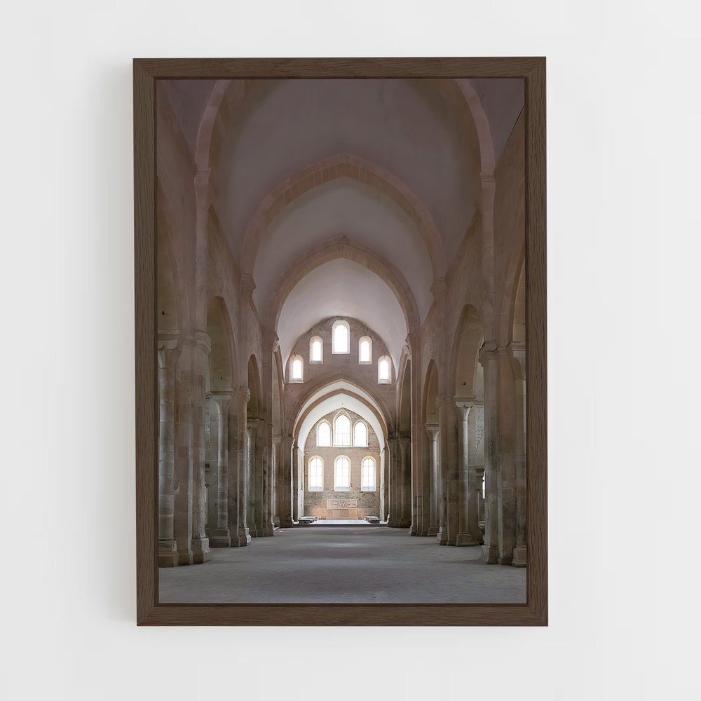 ap-romanesque architecture-9 cadre Bois foncé