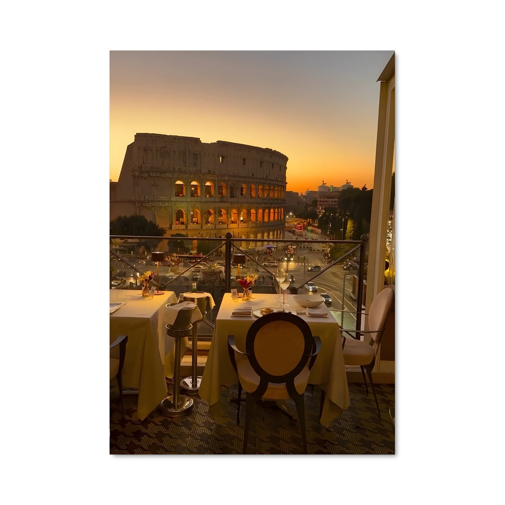 Poster Terrasse Romaine