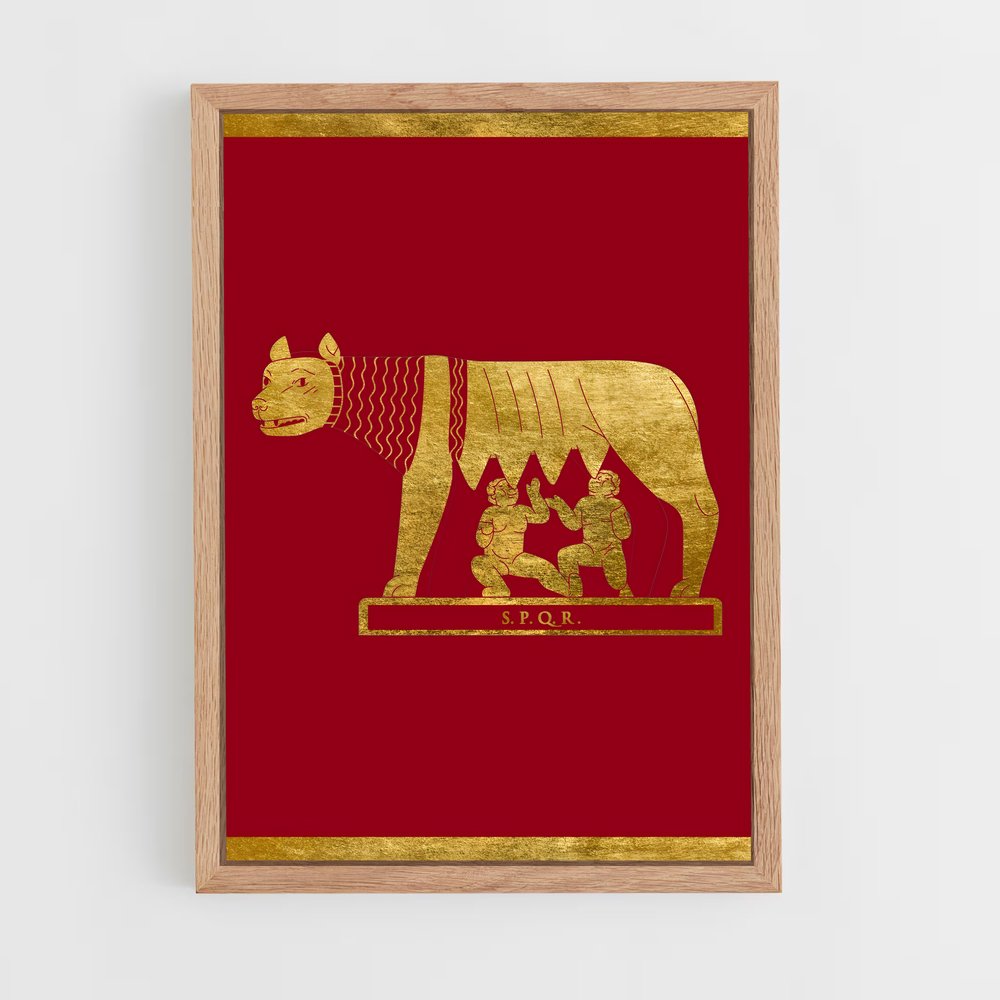ap-romulus and remus-1 cadre Bois clair