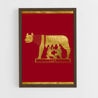 ap-romulus and remus-1 cadre Bois foncé