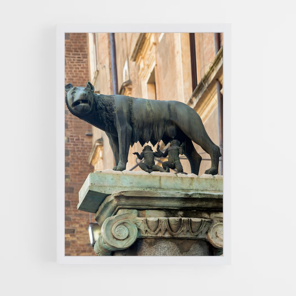 ap-romulus and remus-5 cadre Blanc