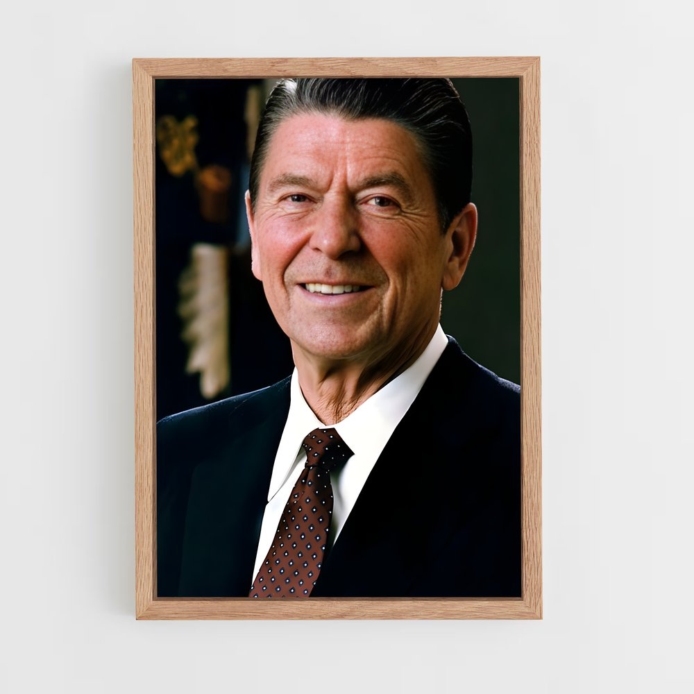 ap-ronald reagan-4 cadre Bois clair