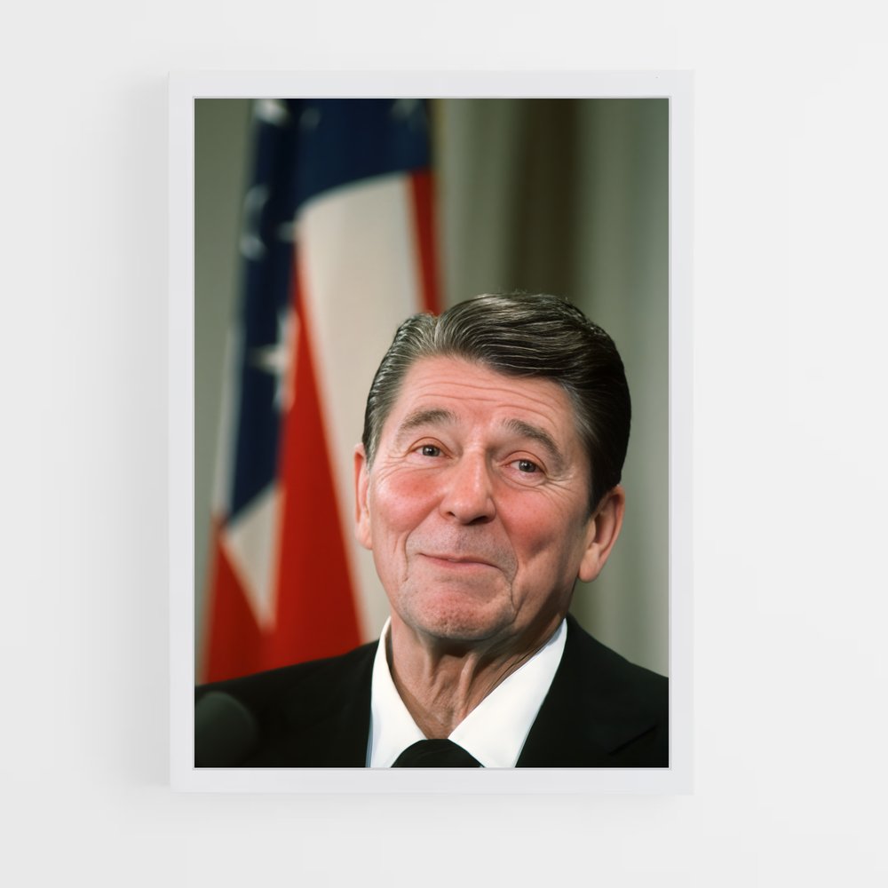 ap-ronald reagan-7 cadre Blanc