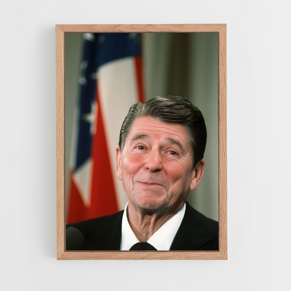 ap-ronald reagan-7 cadre Bois clair