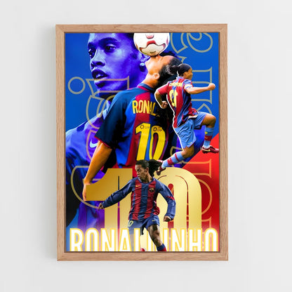 ap-ronaldinho-6 cadre Bois clair