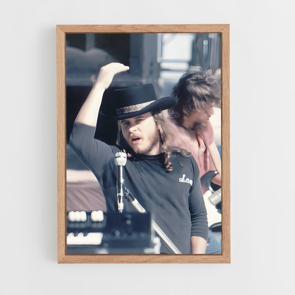 ap-ronnie van zant-1 cadre Bois clair