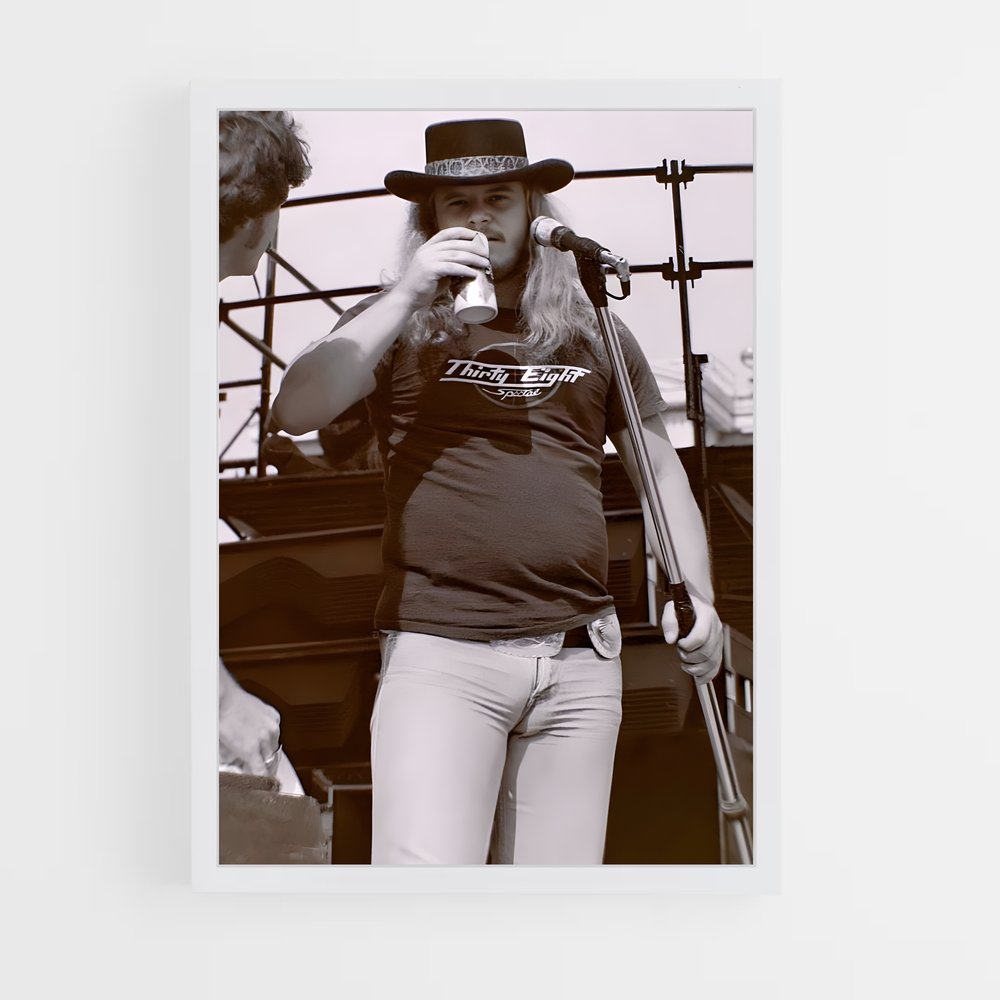 ap-ronnie van zant-2 cadre Blanc