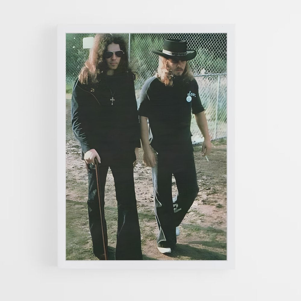 ap-ronnie van zant-3 cadre Blanc