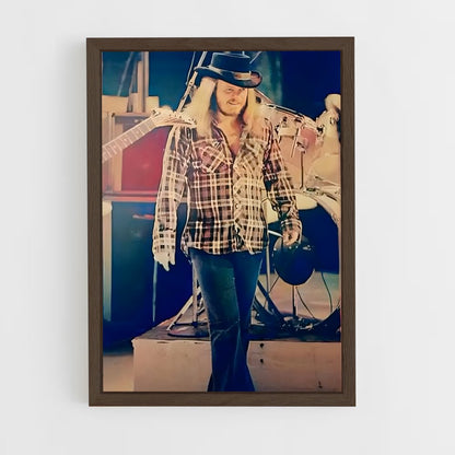 ap-ronnie van zant-4 cadre Bois foncé
