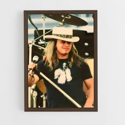 ap-ronnie van zant-5 cadre Bois foncé