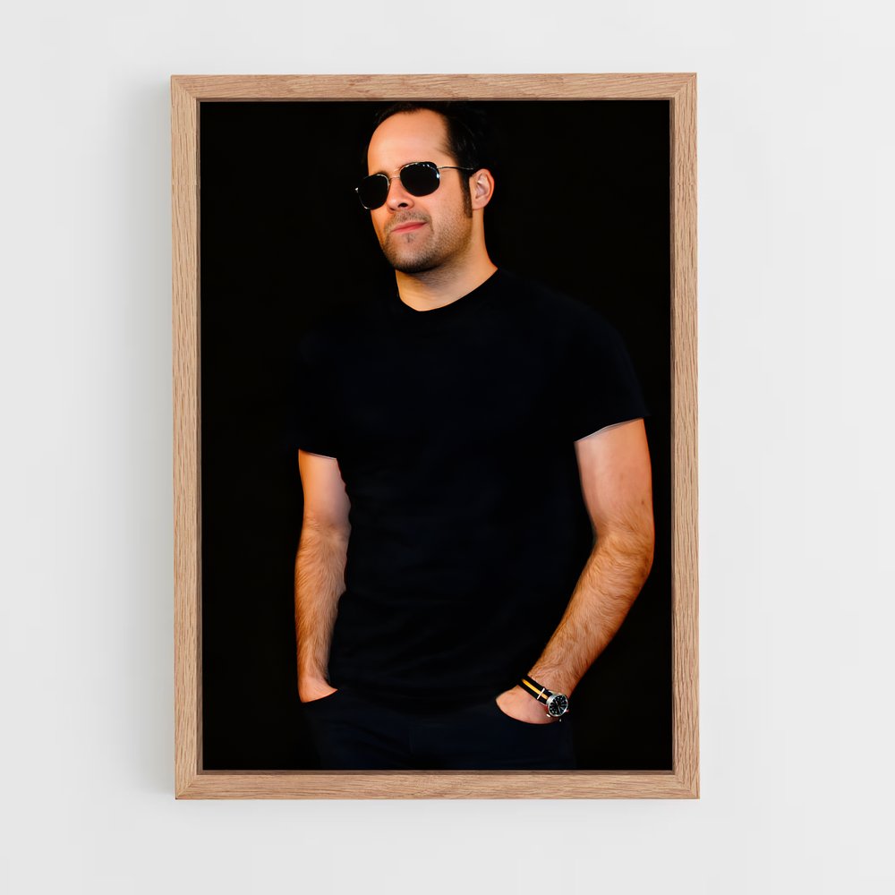 ap-ronnie vannucci-7 cadre Bois clair